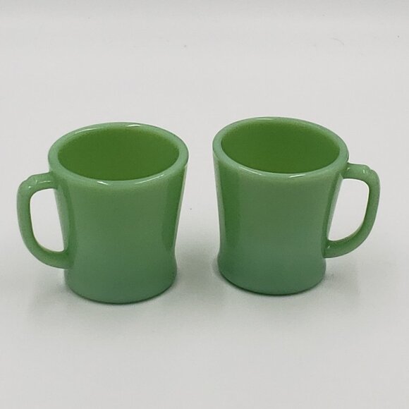 Fire King D Handle Mugs - Picture 2 of 2